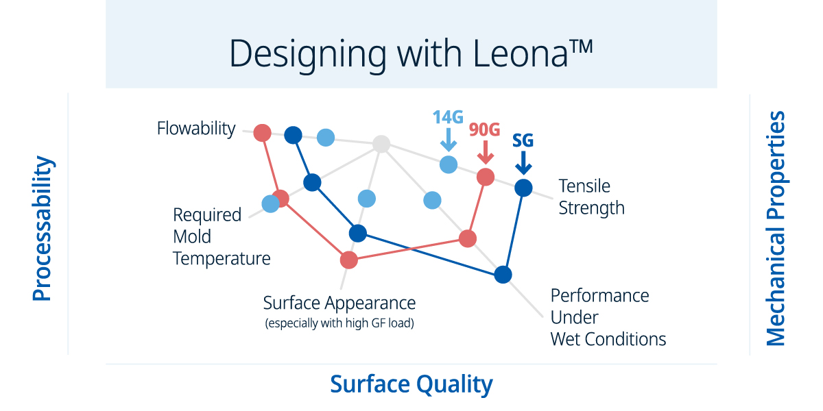 Infographic of Leona attributes